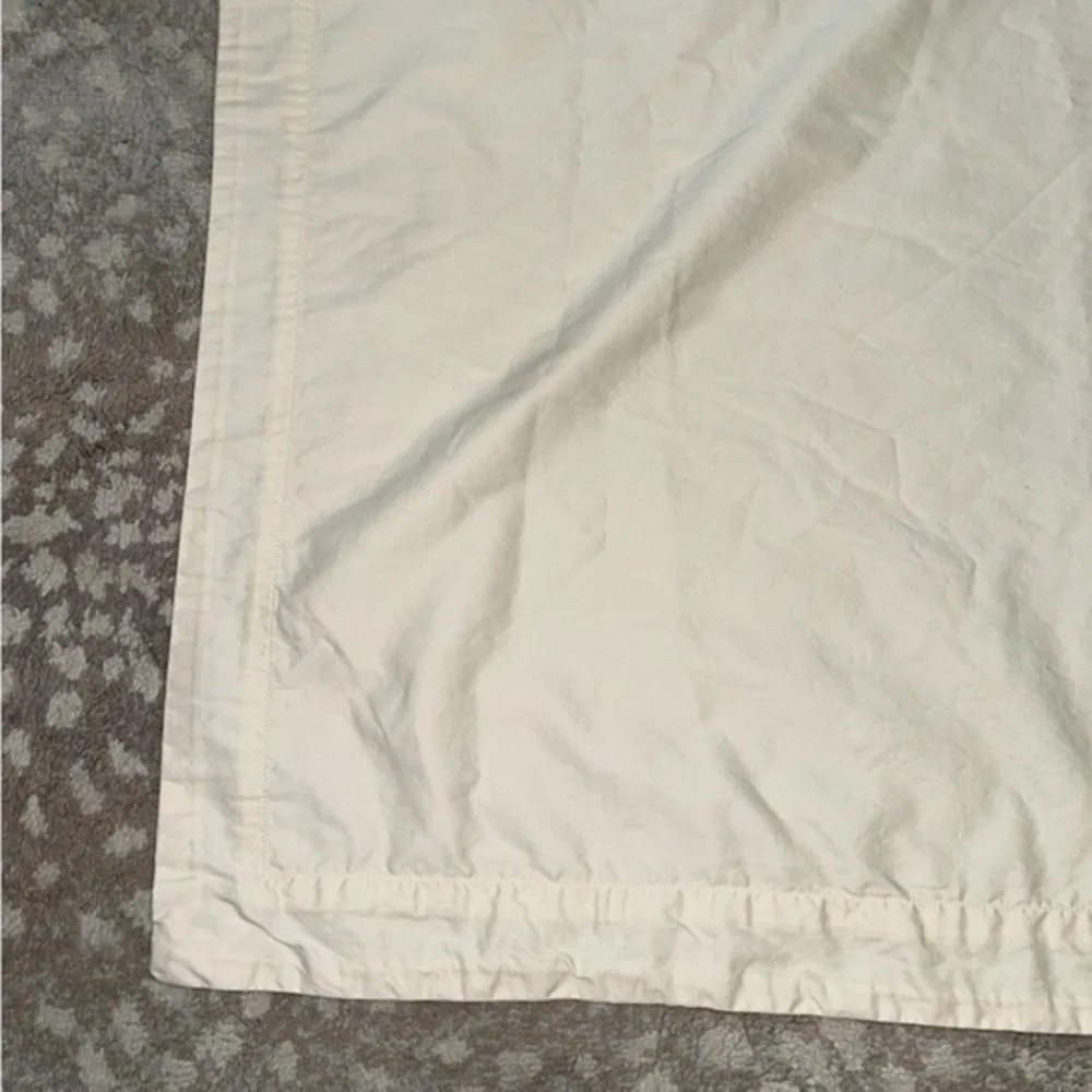 2 x Boll & Branch Signature Soft Natural Organic Cotton King Shams Pillow Covers